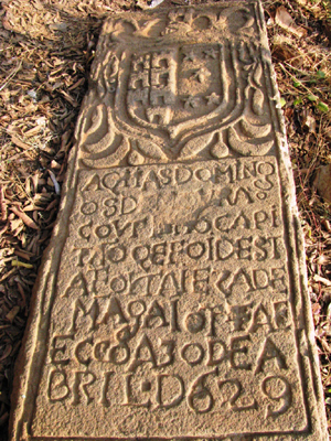 Portuguese inscription